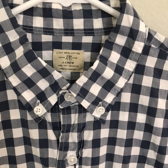 J crew Size 15 15 1/2 full sleeve - Picture 2 of 5